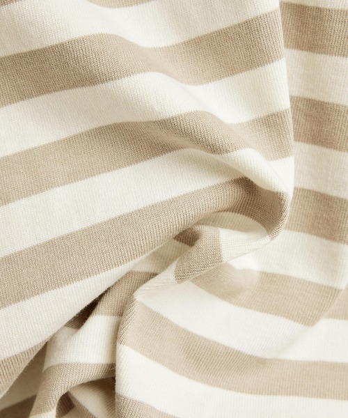 G-STAR（ジースター）の「ESSENTIAL STRIPE LOOSE T-SHIRT/ストライプT（Tシャツ/カットソー・メンズ・ストライプ・SMALL/MEDIUM/LARGE/X-LARGE/X-SMALL）」の6枚目の写真