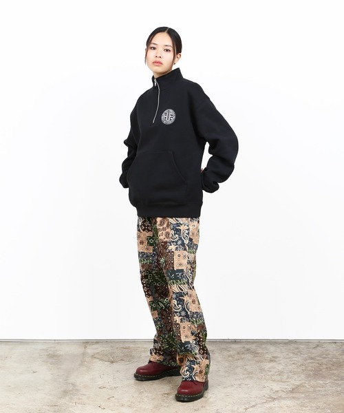 HUF（ハフ）の「REGIONAL HALF ZIP FLEECE/ HUF ハーフジップ