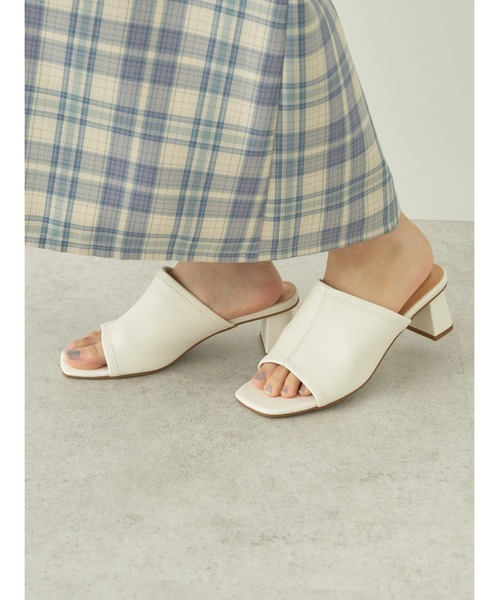 ORiental TRaffic(オリエンタルトラフィック)の「ORientalTRafficストレッチミュールサンダル(サンダル・レディース・ホワイト/ブラック/グリーン/ブルー・M/S/L)」の6枚目の写真