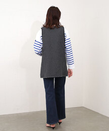 IENA（イエナ）の「＆NAVY 2way ツィード ベスト（ベスト）」 - WEAR