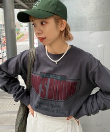 CIAOPANIC | フロントロゴビッグロンT/USAコットン(Tシャツ/カットソー)