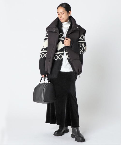 AP STUDIO（エーピーストゥディオ）の「ダウンベスト（ダウンジャケット/コート・レディース・ブラック・FREE）」の4枚目の写真