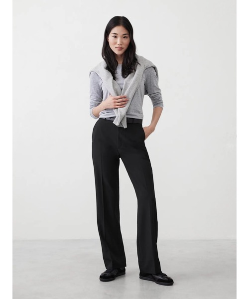 【大きいサイズ　LL・新品あり】　バナナリパブリック 他　パンツスーツ　黒 BANANA REPUBLIC FACTORY STORE スカルプト ストレートパンツ
