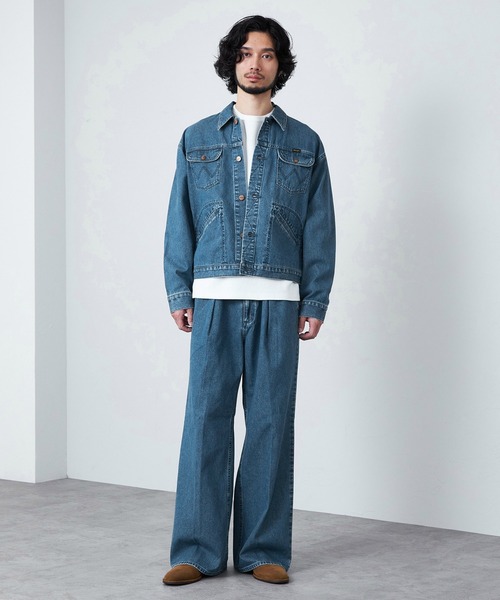 Wrangler デニムジャケット 124MJ Wrangler 124MJ ジャケット 青 | Dressinn ジャケット