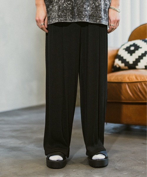 CASPER JOHN(キャスパージョン)の「Pleats slacks/プリーツスラックス(スラックス・メンズ・ライトグレー/ブラウン/カーキ/ブラック・SMALL/MEDIUM/LARGE)」の10枚目の写真