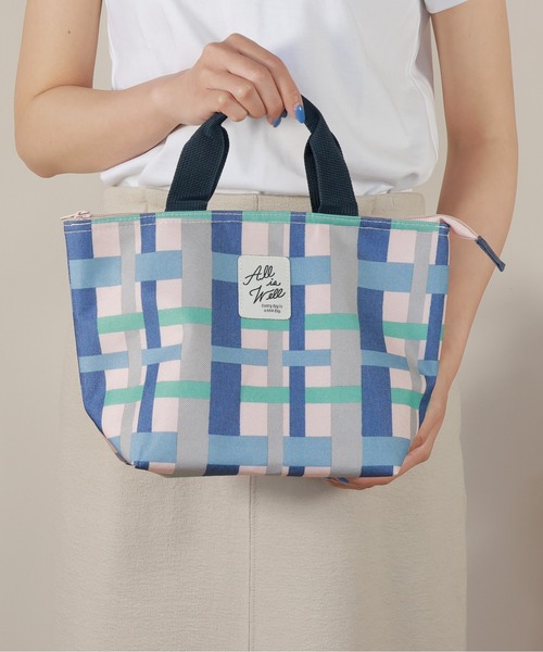 emesuelee(エメスーリー)の「ランチトートバッグ 保冷保温(エコバッグ/サブバッグ・レディース・イエロー/イエロー系1/ネイビー/ピンク/アイボリー/ナチュラル・フリー)」の17枚目の写真
