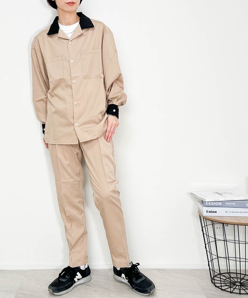 Ritzy（リッツィー）の「TR ルーズフィットアンクルパンツ レディース メンズ（その他パンツ・メンズ・サックスブルー/モカ/カーキ/ベージュ/ブラック/グリーン・LARGE/X-LARGE/MEDIUM）」の21枚目の写真
