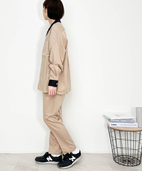 Ritzy（リッツィー）の「TR ルーズフィットアンクルパンツ レディース メンズ（その他パンツ・メンズ・サックスブルー/モカ/カーキ/ベージュ/ブラック/グリーン・LARGE/X-LARGE/MEDIUM）」の22枚目の写真