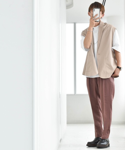 Ritzy（リッツィー）の「TR ルーズフィットアンクルパンツ レディース メンズ（その他パンツ・メンズ・サックスブルー/モカ/カーキ/ベージュ/ブラック/グリーン・LARGE/X-LARGE/MEDIUM）」の20枚目の写真