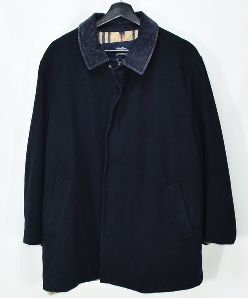 BURBERRY(バーバリー)の「【ヴィンテージ古着】BURBERRY LONDONN/バーバリー チェック柄ライナー フルジップジャケット ポルトガル製(ブルゾン・メンズ・ネイビー・LARGE)」の1枚目の写真