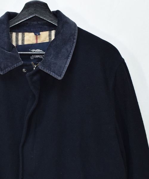 BURBERRY(バーバリー)の「【ヴィンテージ古着】BURBERRY LONDONN/バーバリー チェック柄ライナー フルジップジャケット ポルトガル製(ブルゾン・メンズ・ネイビー・LARGE)」の2枚目の写真