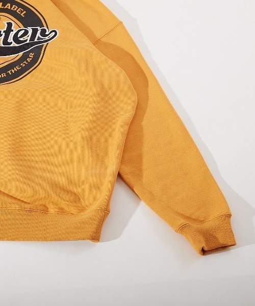 【STARTER】裏毛ハーフZIPプルパーカー