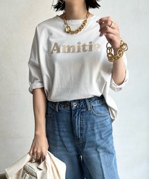 Amitie フォイルプリントTEE