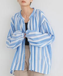 ギャザーボイルブラウス