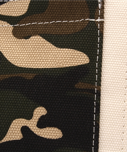 LBC(エルビーシー)の「COLDE ハンプポケットトート(トートバッグ・レディース・オフホワイト/ブラック/グリーン・ONE SIZE)」の17枚目の写真