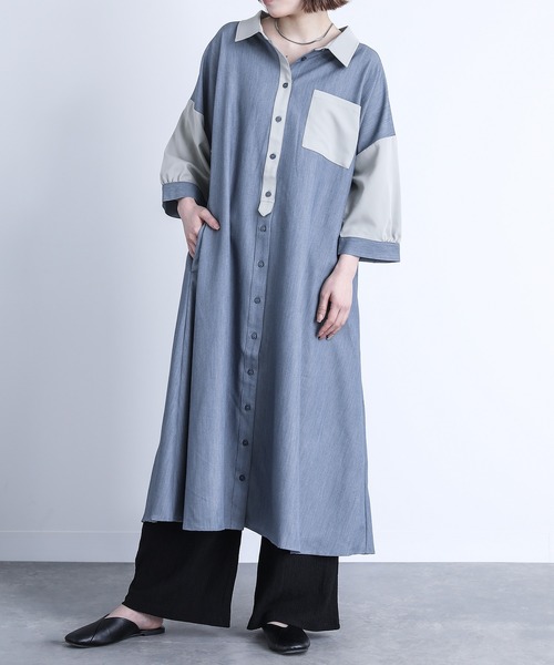 Dress/フレアシャツワンピース ST/No.27573 main image 0