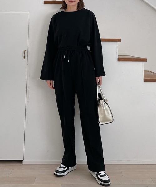 Vicente（ヴィセンテ）の「Pintuck pants（スラックス・レディース・ブラック/ベージュ・FREE）」の22枚目の写真