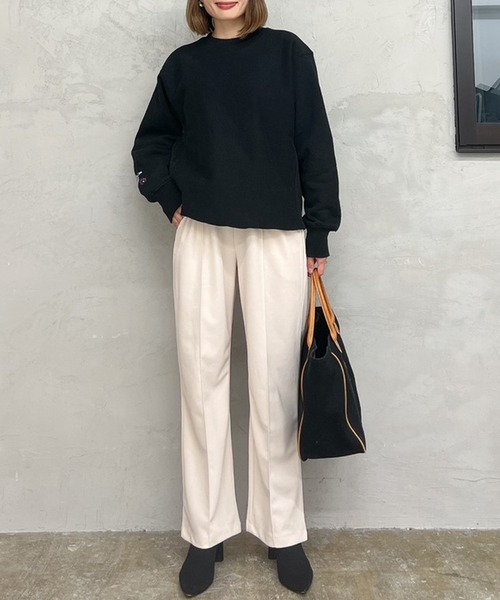 Vicente（ヴィセンテ）の「Pintuck pants（スラックス・レディース・ブラック/ベージュ・FREE）」の21枚目の写真