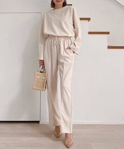 Vicente（ヴィセンテ）の「Pintuck pants（スラックス・レディース・ブラック/ベージュ・FREE）」の18枚目の写真