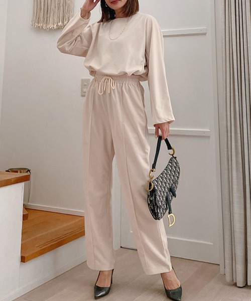 Vicente（ヴィセンテ）の「Pintuck pants（スラックス・レディース・ブラック/ベージュ・FREE）」の19枚目の写真