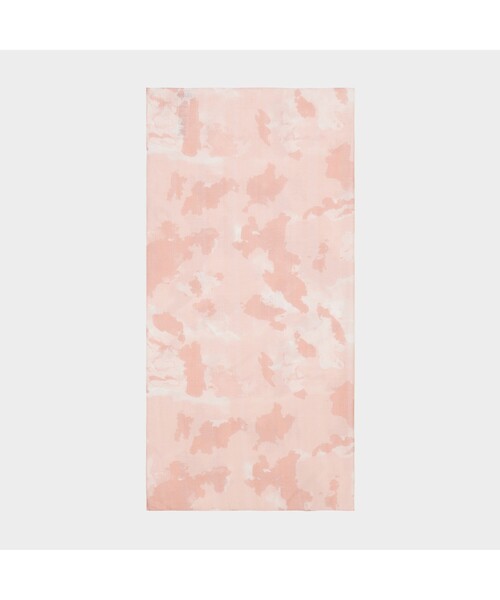 AIGLE(エーグル)の「プリントスカーフ(バンダナ/スカーフ・レディース・グリーン/ピンク・FREE)」の4枚目の写真