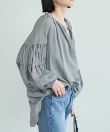 AMERICAN HOLIC | ラグランギャザースリーブブラウス(シャツ/ブラウス)