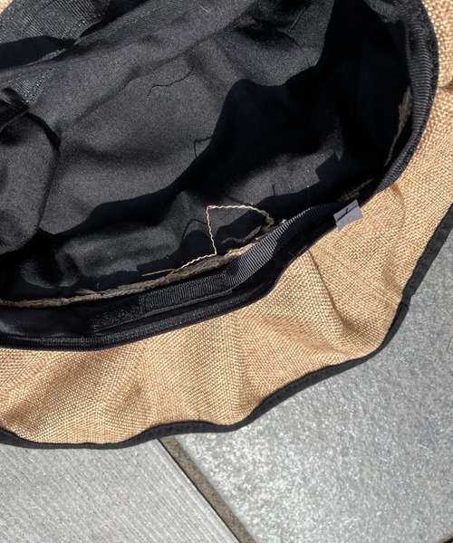 CIAOPANIC（チャオパニック）の「フリフリサマーハット（ハット・レディース・ブラック/グリーン/イエロー/ブラウン/ブラック系その他2/オフホワイト・FREE）」の10枚目の写真