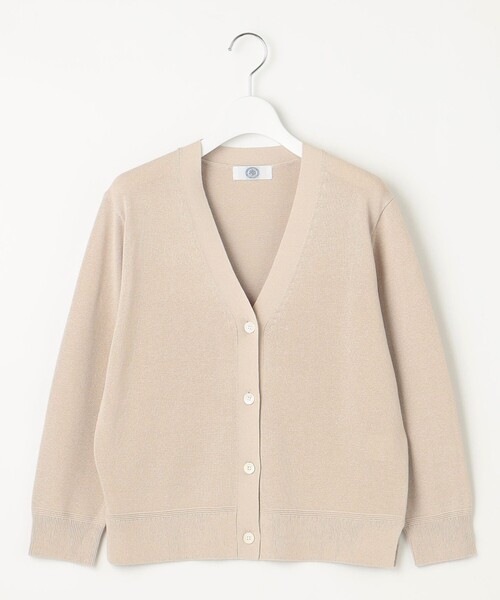 J.PRESS Ladies(J.プレス レディス)の「【洗える】リノナチュール Vネック カーディガン(カーディガン/ボレロ・レディース・ベージュ系/ブラック系/ホワイト系・SMALL)」の11枚目の写真