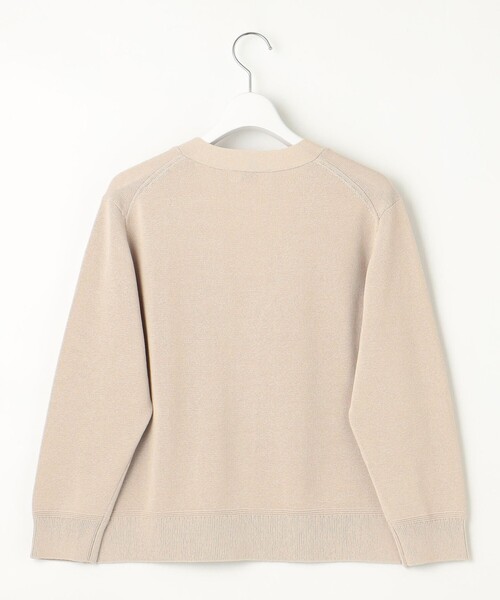 J.PRESS Ladies(J.プレス レディス)の「【洗える】リノナチュール Vネック カーディガン(カーディガン/ボレロ・レディース・ベージュ系/ブラック系/ホワイト系・SMALL)」の12枚目の写真