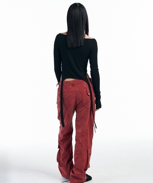 SETUPEXE トップス 長袖 新品未使用 SETUPEXE tシャツ 「SETUP‐EXE」BOLD LETTERING LOOSE TOP
