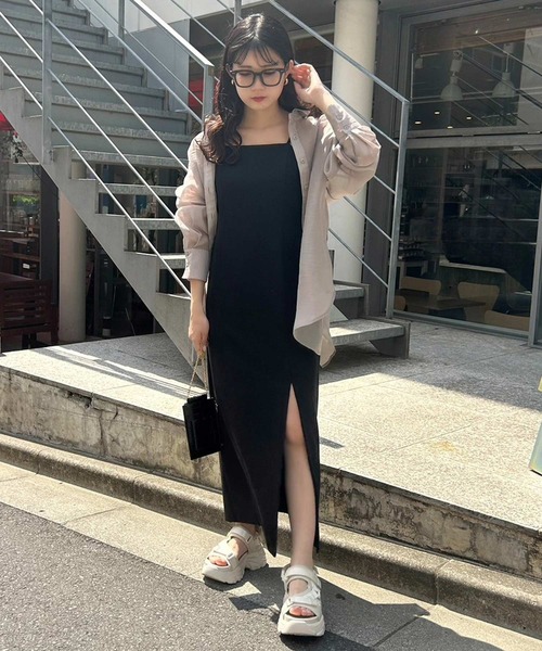 one after another NICE CLAUP(ワンアフターアナザーナイスクラップ)の「バックドロストシアーシャツ(シャツ/ブラウス・レディース・アイボリー/モカ/サックスブルー/ラベンダー・FREE)」の14枚目の写真