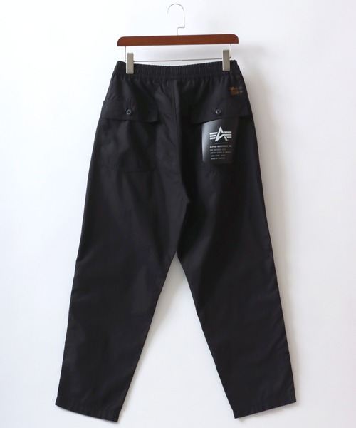 Alpha Industries(アルファインダストリーズ)の「ALPHA INDUSTRIES/アルファインダストリーズ EASY BAKER PANTS/ワイドテーパード イージーベーカーパンツ/ワークパンツ(チノパンツ・メンズ・ダークグレー/アイボリー/オリーブ/ブラック・M/L/XL)」の9枚目の写真