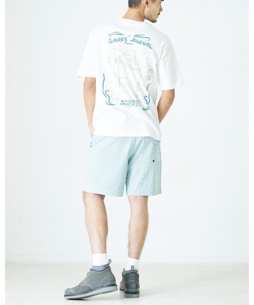BANKS(バンクス)の「BOARD SHORTS/BANKS(バンクス)サーフトランクス・ボードショーツ(水着)(水着・メンズ・ライトブルー/ライトブラウン・32inch/30inch)」の3枚目の写真
