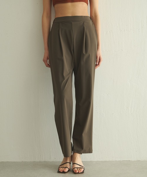 Whim Gazette(ウィムガゼット)の「<水着>パンツ(ラッシュガード・レディース・ブラウン/ブラック・36/38)」の1枚目の写真