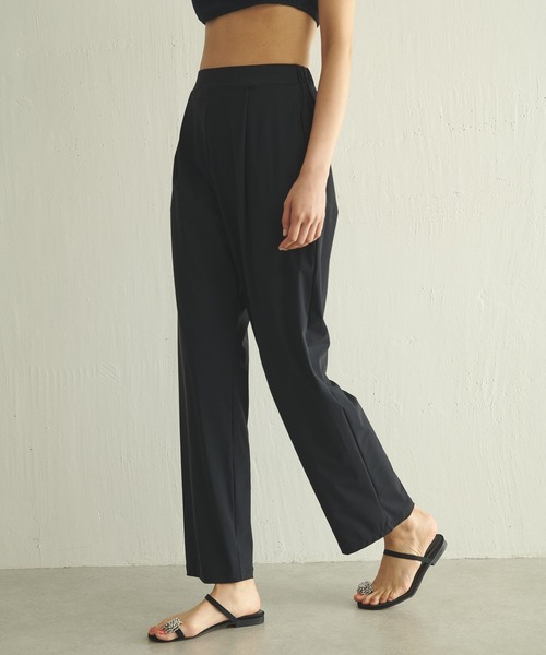 Whim Gazette(ウィムガゼット)の「<水着>パンツ(ラッシュガード・レディース・ブラウン/ブラック・36/38)」の2枚目の写真