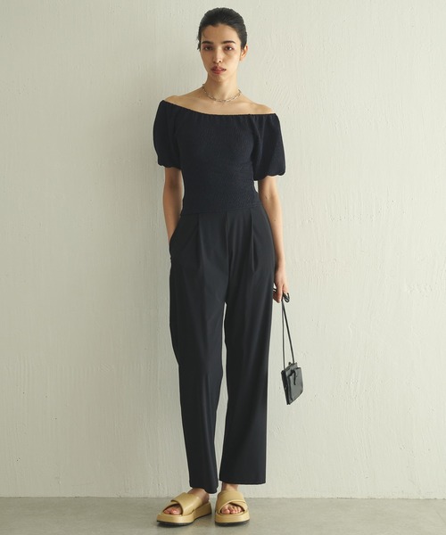 Whim Gazette(ウィムガゼット)の「<水着>パンツ(ラッシュガード・レディース・ブラウン/ブラック・36/38)」の12枚目の写真