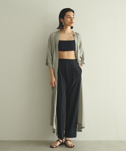 Whim Gazette(ウィムガゼット)の「<水着>パンツ(ラッシュガード・レディース・ブラウン/ブラック・36/38)」の13枚目の写真