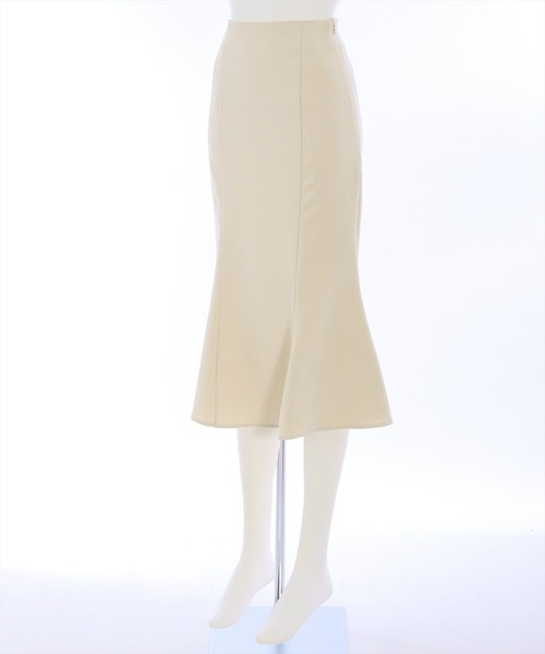 clear（クリア）の「ミドル丈ストレッチマーメイドスカート[オフィスカジュアル 着回し抜群 大人 カジュアル]≪2024SS≫（スカート・レディース・アイボリー/ブラック/テラコッタ/ブラウン/ブルーグレー・M/S）」の6枚目の写真
