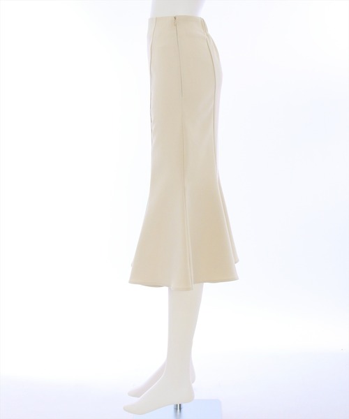 clear（クリア）の「ミドル丈ストレッチマーメイドスカート[オフィスカジュアル 着回し抜群 大人 カジュアル]≪2024SS≫（スカート・レディース・アイボリー/ブラック/テラコッタ/ブラウン/ブルーグレー・M/S）」の10枚目の写真