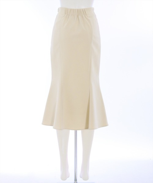 clear（クリア）の「ミドル丈ストレッチマーメイドスカート[オフィスカジュアル 着回し抜群 大人 カジュアル]≪2024SS≫（スカート・レディース・アイボリー/ブラック/テラコッタ/ブラウン/ブルーグレー・M/S）」の8枚目の写真