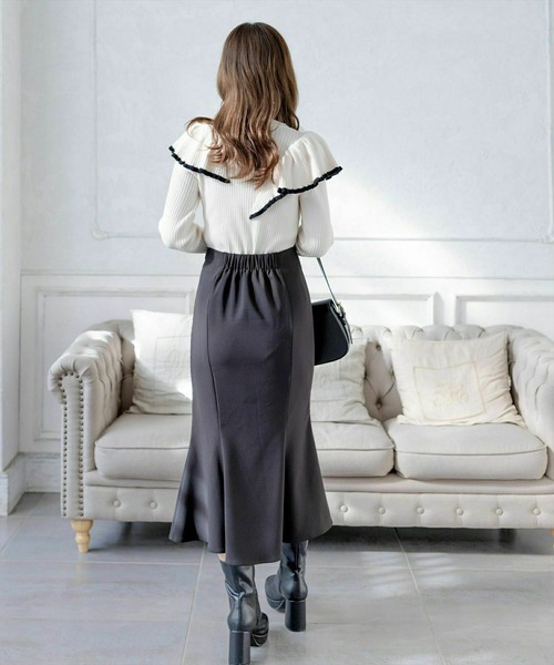 21ss COSMOID STRETCH スカート 