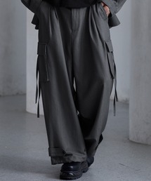 CLEL | 【CLEL】M-47Design TR Loose Parachute Pants/M-47デザイン TRルーズ パラシュートパンツ【セットアップ対応】(カーゴパンツ)