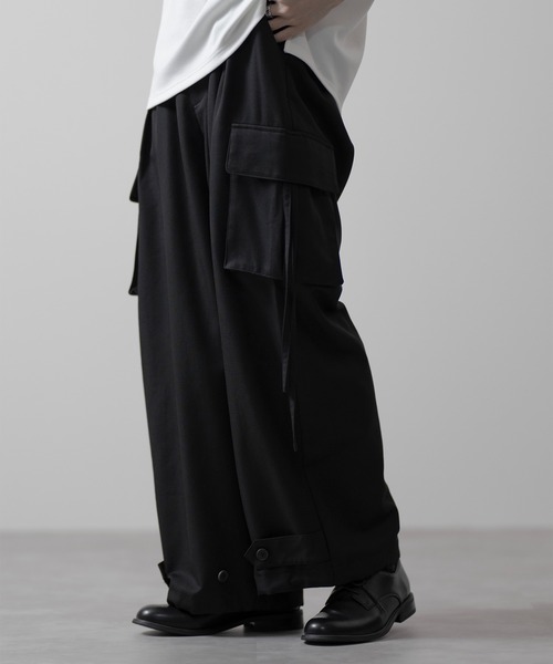 CLEL】M-47Design TR Loose Parachute Pants/M-47デザイン TR