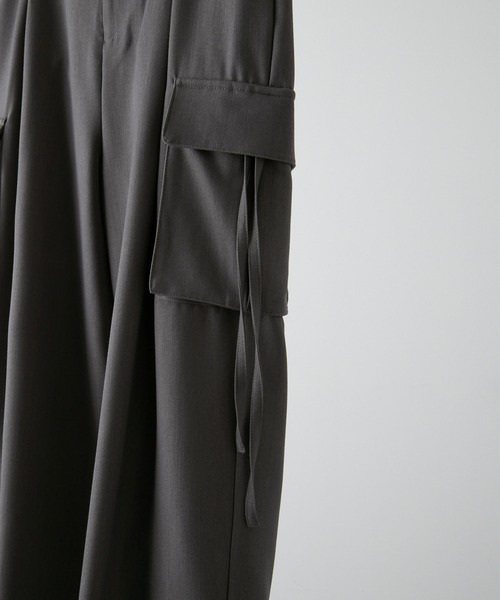 CLEL】M-47Design TR Loose Parachute Pants/M-47デザイン TR