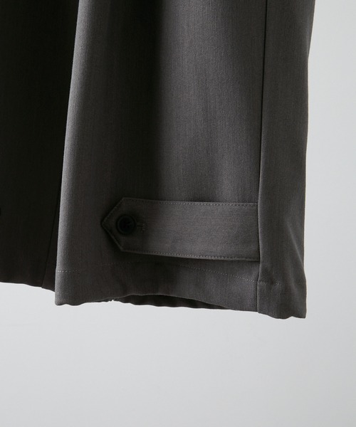 47デザイン TRルーズ パラシュートパンツ チェック　L CLEL（クレイル）の「【CLEL】M-47Design TR Loose Parachute