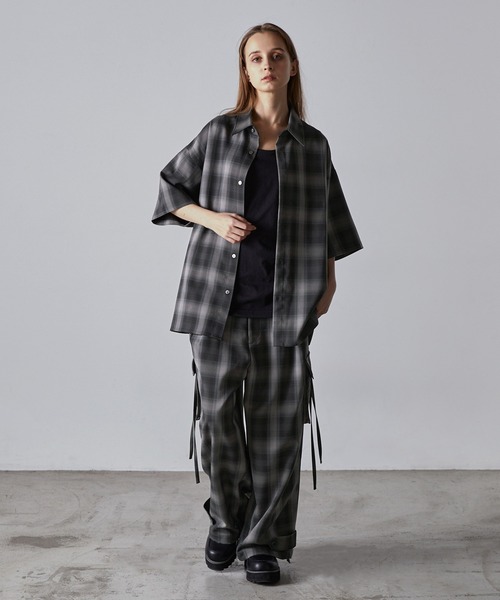 CLEL】M-47Design TR Loose Parachute Pants/M-47デザイン TR