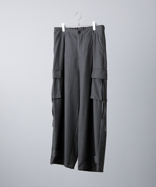 CLEL】M-47Design TR Loose Parachute Pants/M-47デザイン TR