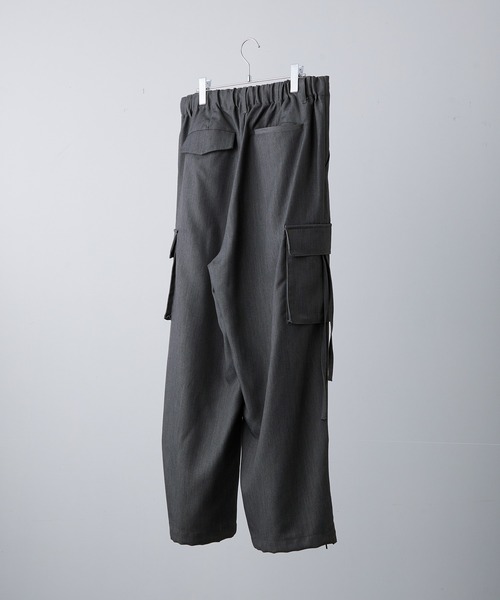 CLEL】M-47Design TR Loose Parachute Pants/M-47デザイン TRルーズ