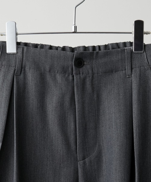 47デザイン TRルーズ パラシュートパンツ チェック　L CLEL】M-47Design TR Loose Parachute Pants/M-47デザイン TR