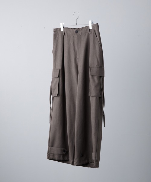 47デザイン TRルーズ パラシュートパンツ チェック　L CLEL】M-47Design TR Loose Parachute Pants/M-47デザイン TR